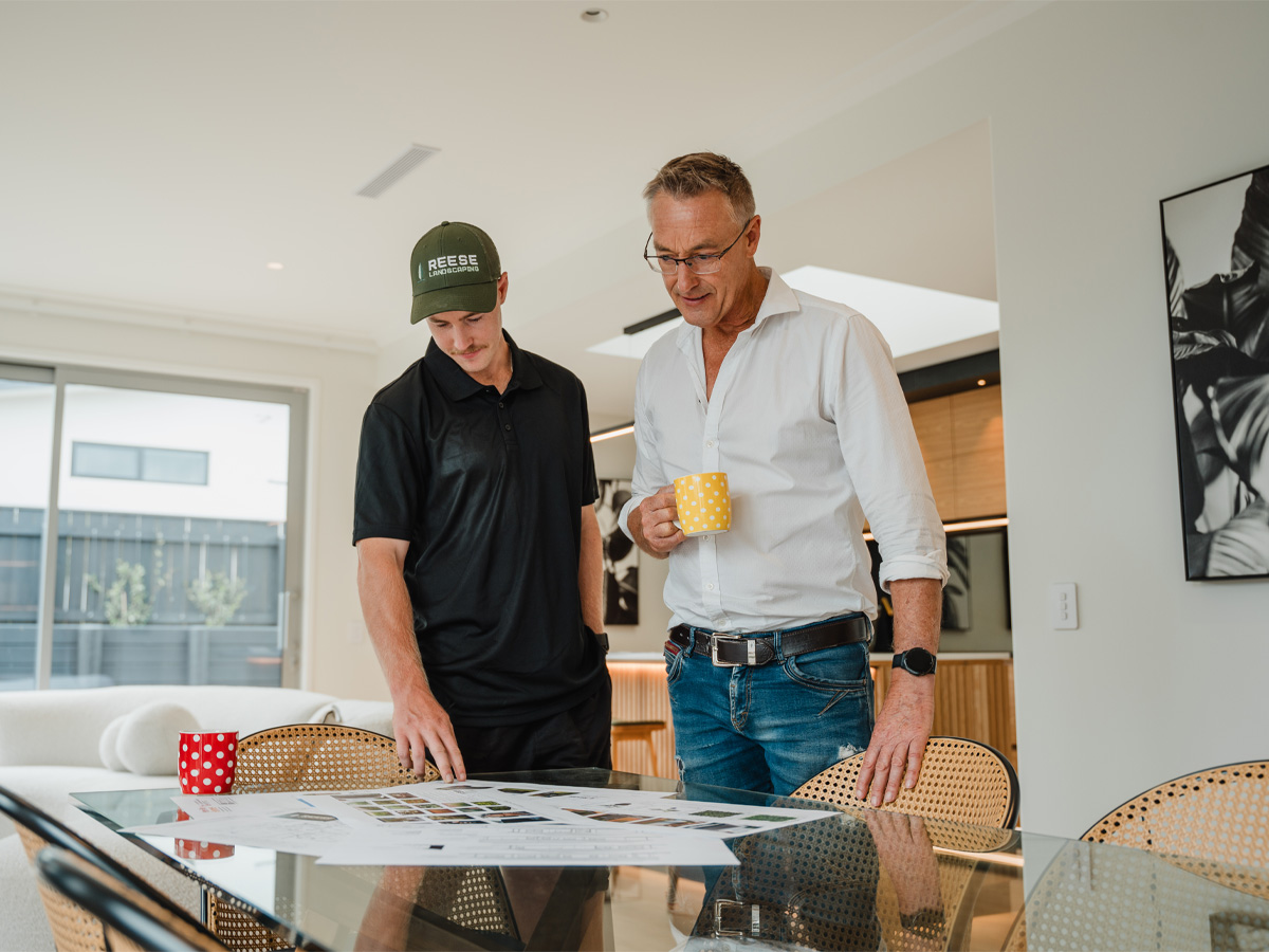 Landscaping concept and design by Reese Landscaping in the Nelson Tasman area